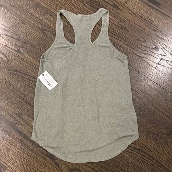 NWT- Frame Women's Green Tank Top (size Small) - Picture 5 of 5